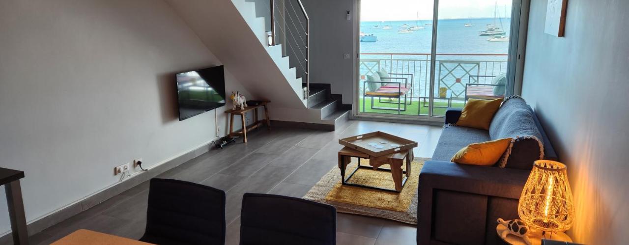 Beau Duplex Vue Mer Avec Piscine Et Acces Plage Marigot  Εξωτερικό φωτογραφία
