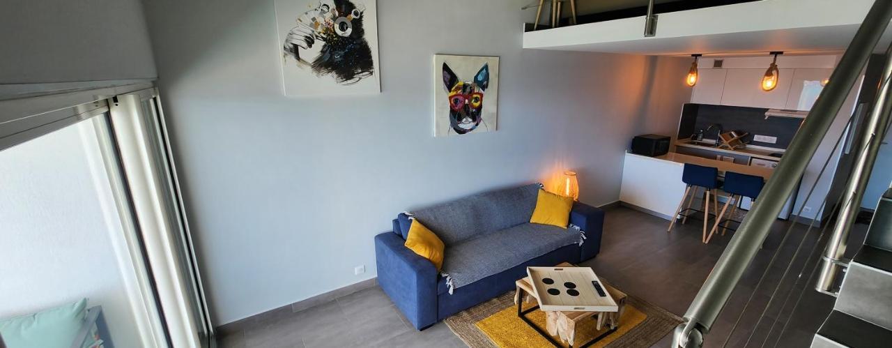 Beau Duplex Vue Mer Avec Piscine Et Acces Plage Marigot  Εξωτερικό φωτογραφία